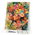 Paint by Numbers - Tropical Sisters