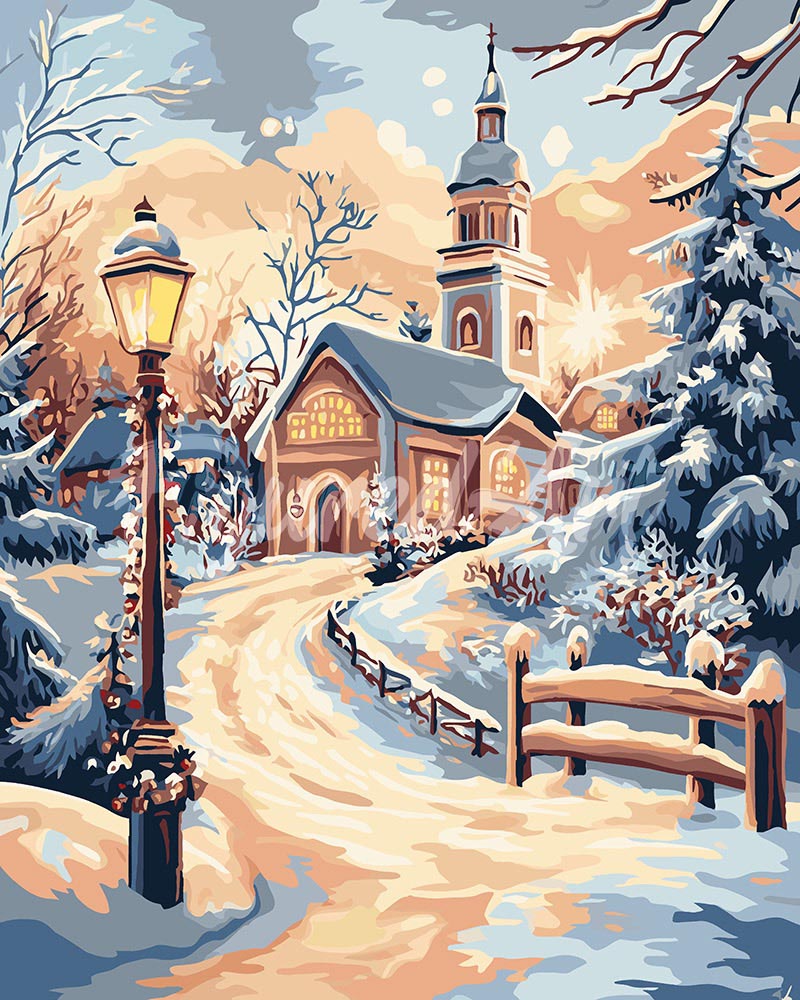 Paint By Numbers - Path To The Chapel