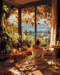 Pintura por números - Acogedora mañana de otoño