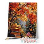Paint by Numbers - Autumn Reading and Butterflies