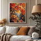 Paint by Numbers - Autumn Reading and Butterflies