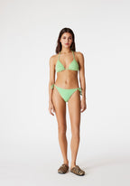 Silvio Triangle Bikini Top - Green