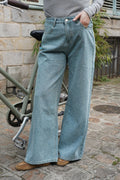 Romeo Blue Leopard Jeans