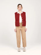 Pantalón Mom De Pana France