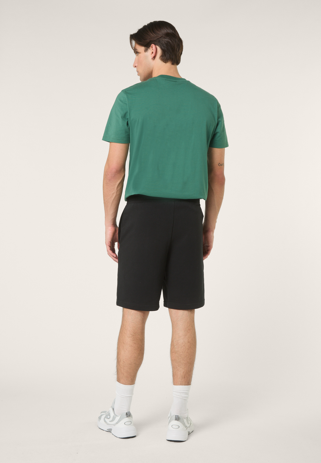 Short En Molleton - Noir