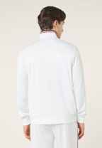 Veste De Survêtement À Bandes Classique - Blanc Éclatant-Iris Noir