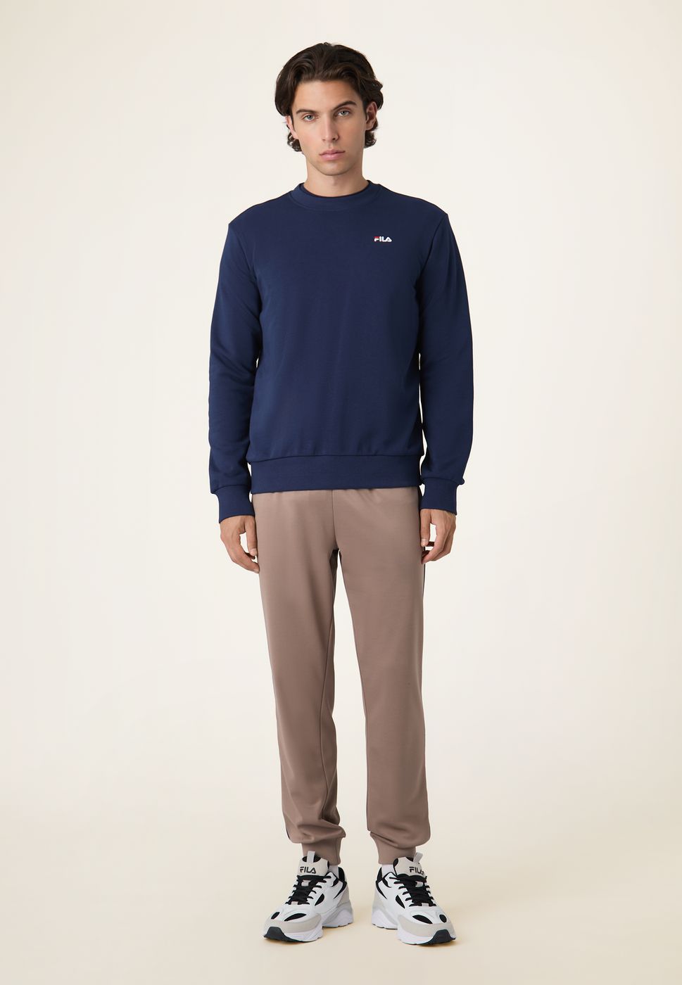 Pantalon De Survêtement Classique - Gris Taupe