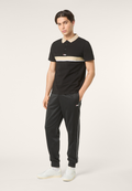 Classic Sweatpants - Black-Bright White