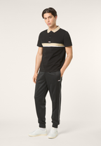 Classic Sweatpants - Black-Bright White