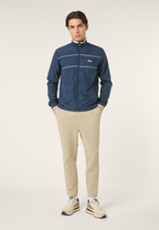 Pantalon De Jogging Chic Court Slim - Blanc Poivre