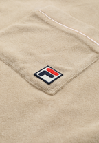 Chemise Resort Éponge Décontractée - Blanc Poivre