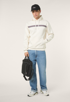 Hoodie À Bande Heritage Classique - Aigrette