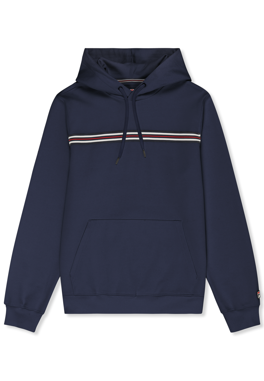 Hoodie À Bande Heritage Classique - Iris Noir