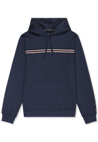 Hoodie À Bande Heritage Classique - Iris Noir