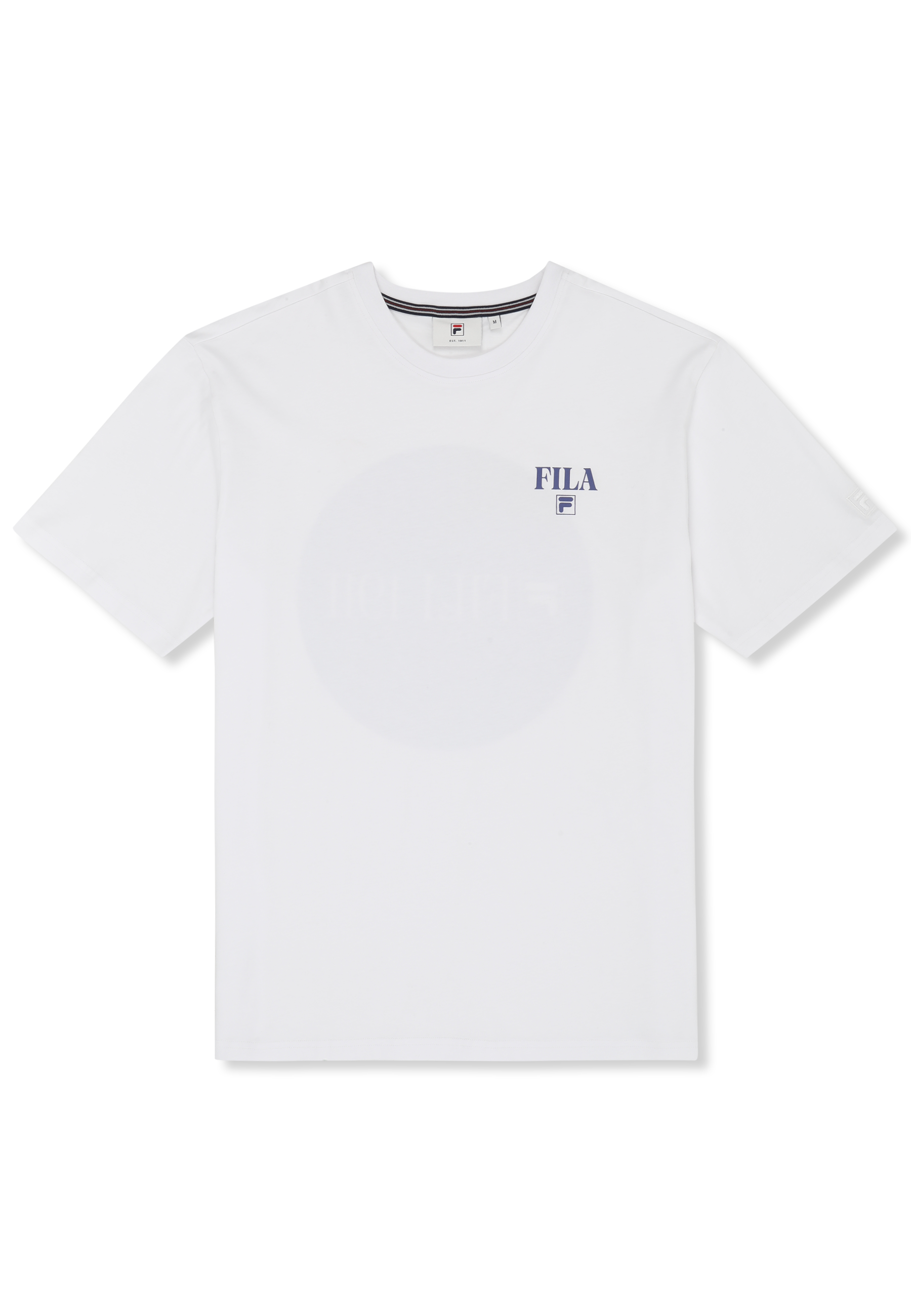 T-Shirt À Imprimé Décontracté - Blanc Éclatant