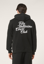 Hoodie À Imprimé Décontracté - Noir