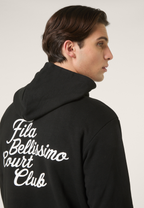 Hoodie À Imprimé Décontracté - Noir