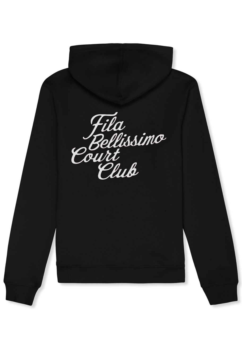 Hoodie À Imprimé Décontracté - Noir