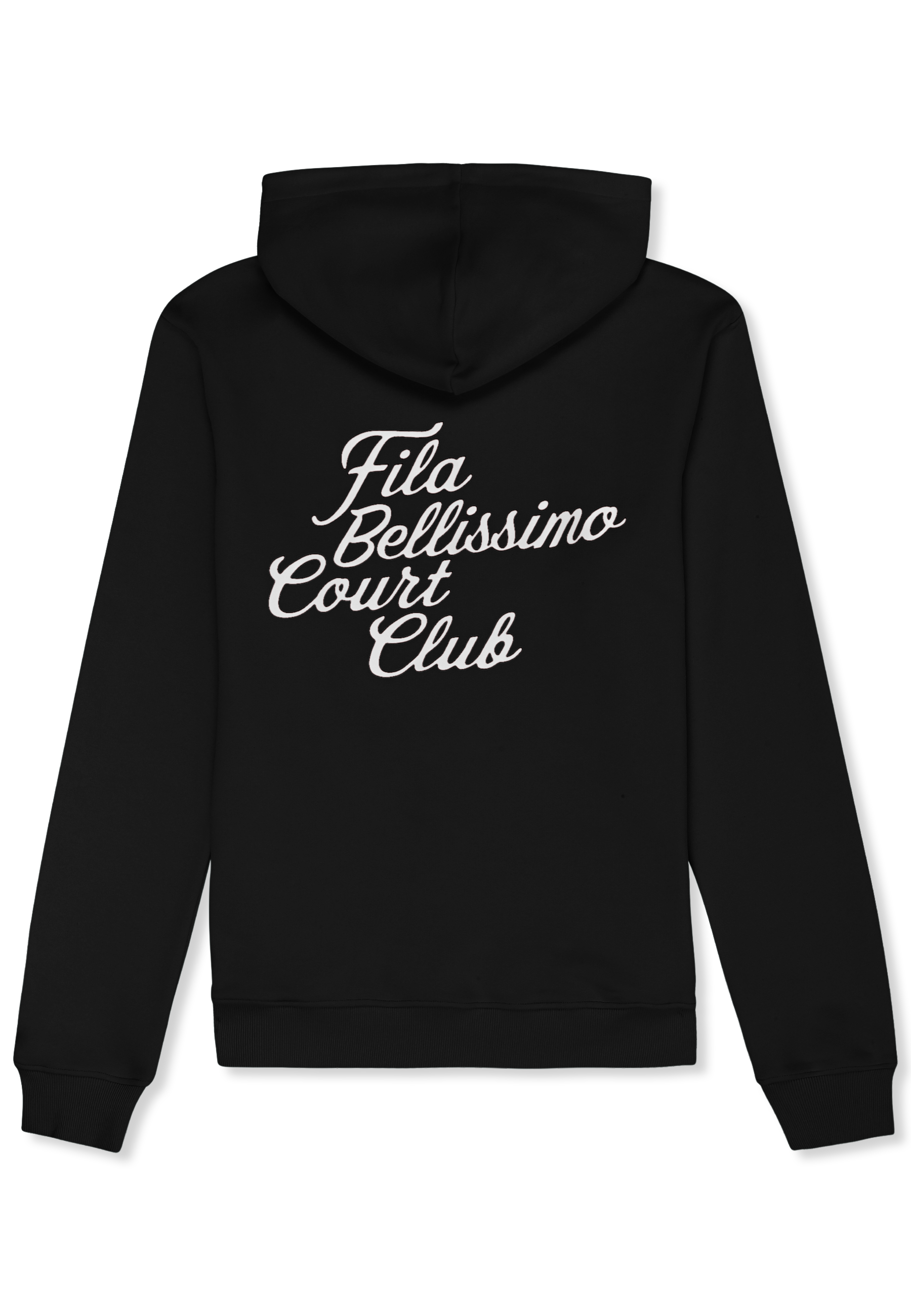 Hoodie À Imprimé Décontracté - Noir