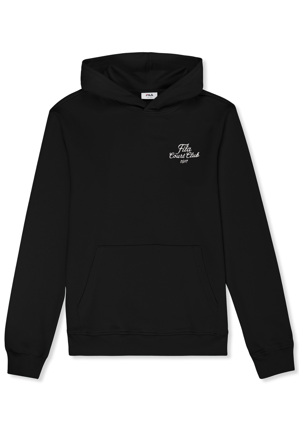 Hoodie À Imprimé Décontracté - Noir
