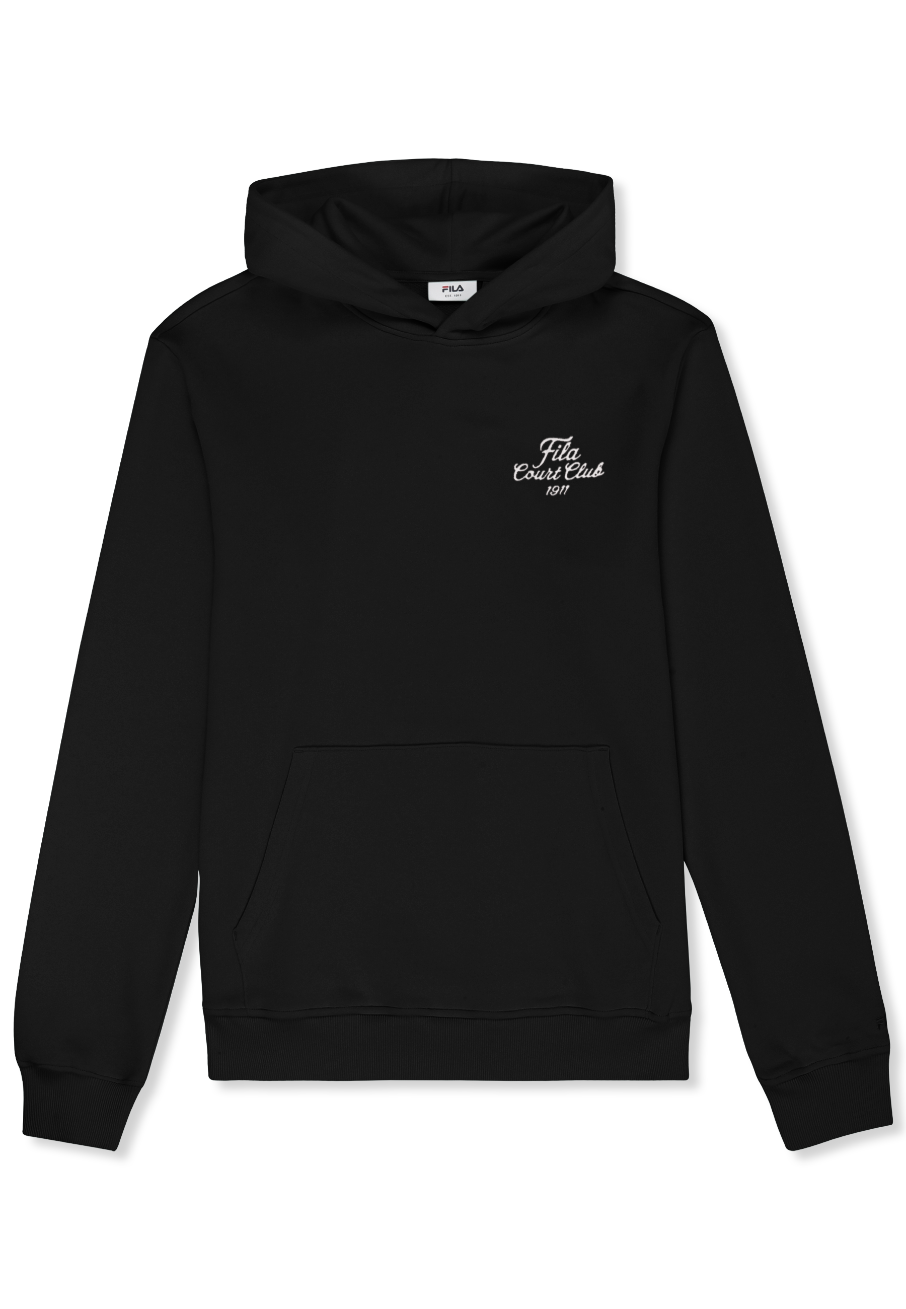 Hoodie À Imprimé Décontracté - Noir