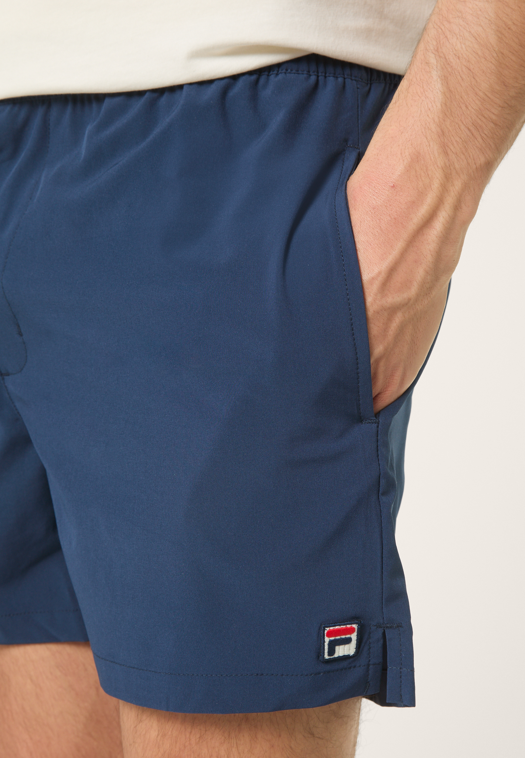 Short De Plage Court Classique - Iris Noir