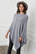 Fano Poncho - Grey