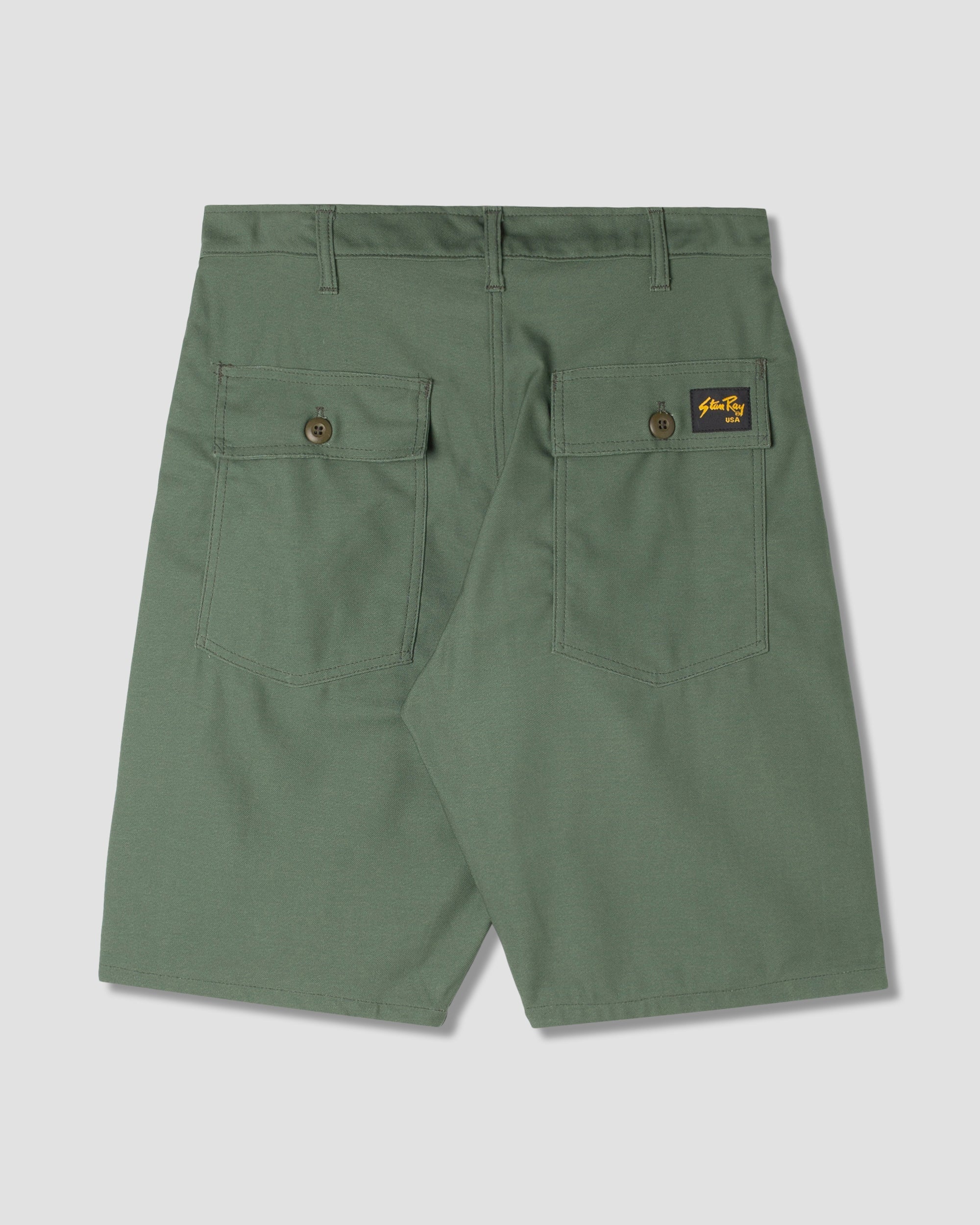 Fatigue Short - Olive Sateen 8.5oz