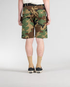 Pantalones cortos de fatiga - Woodland Camo