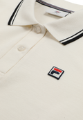 Slim Tipped Polo Shirt - Egret