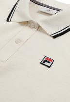Slim Tipped Polo Shirt - Egret