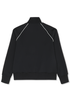 Chaqueta deportiva clásica con bandas - Negro