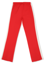 Pantalon De Survêtement À Bandes Extra-Long - Rouge Vif