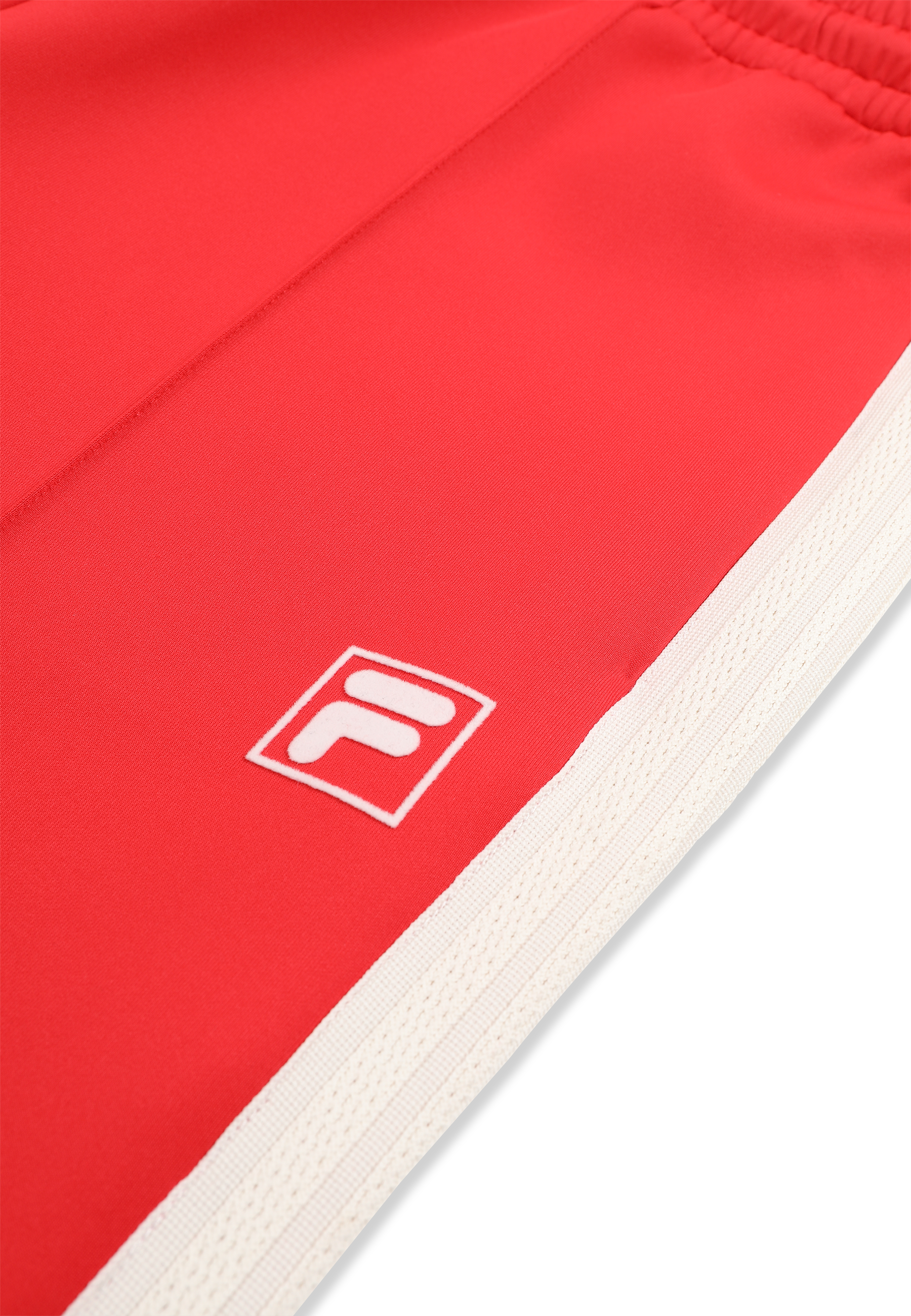 Pantalon De Survêtement À Bandes Extra-Long - Rouge Vif