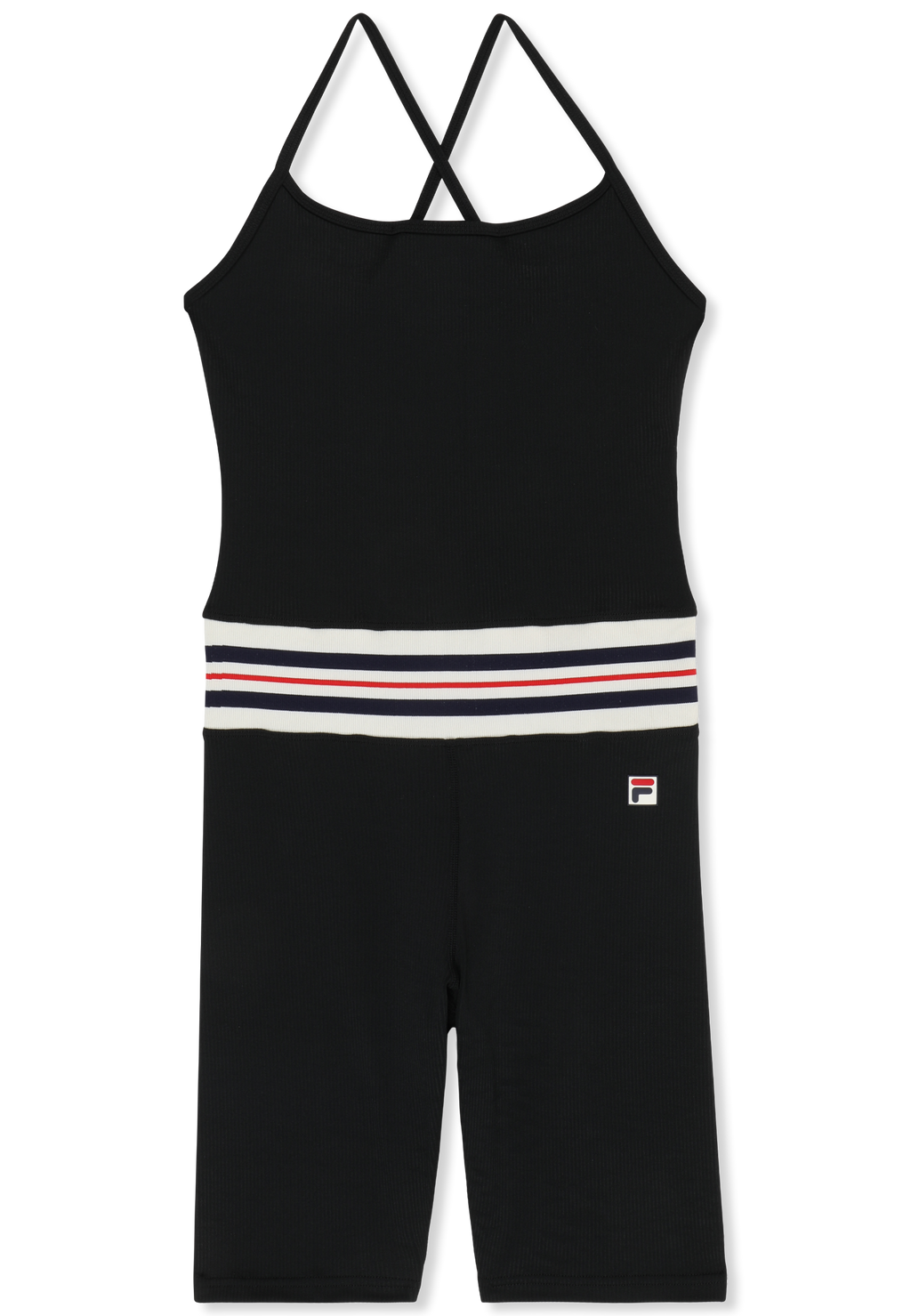 Traje deportivo corto Heritage Band - Negro