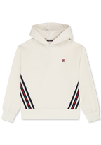 Hoodie À Bande Heritage Ample - Aigrette
