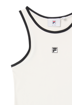 Vestido sin mangas con logo de canalé - Aigrette
