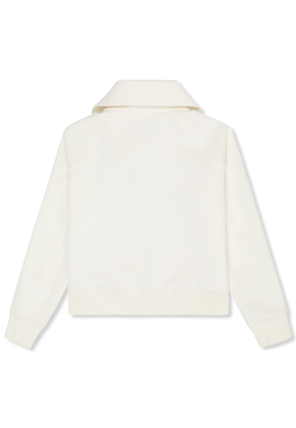Veste Scuba À Col Montant Décontractée - Aigrette