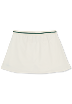 Jupe-Short De Tennis À Bandes Ajustée Imprimée - Aigrette