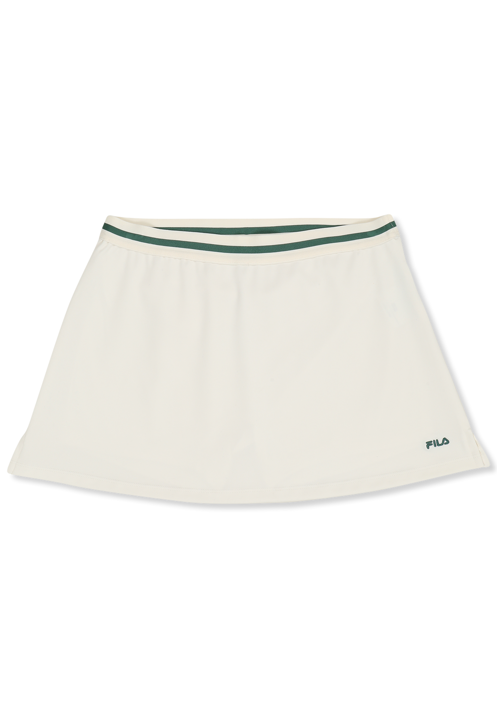 Jupe-Short De Tennis À Bandes Ajustée Imprimée - Aigrette