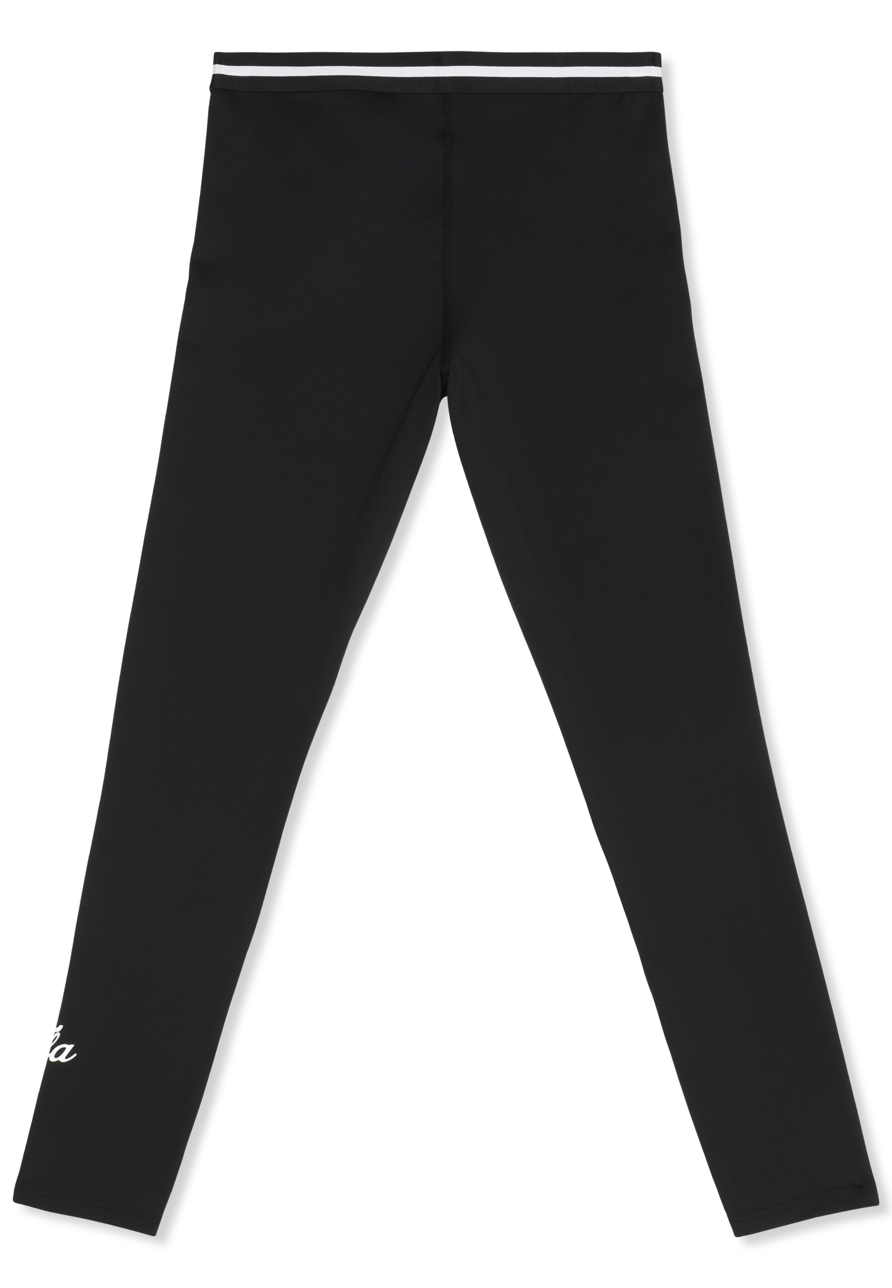 Printed Bandage Leggings - Black