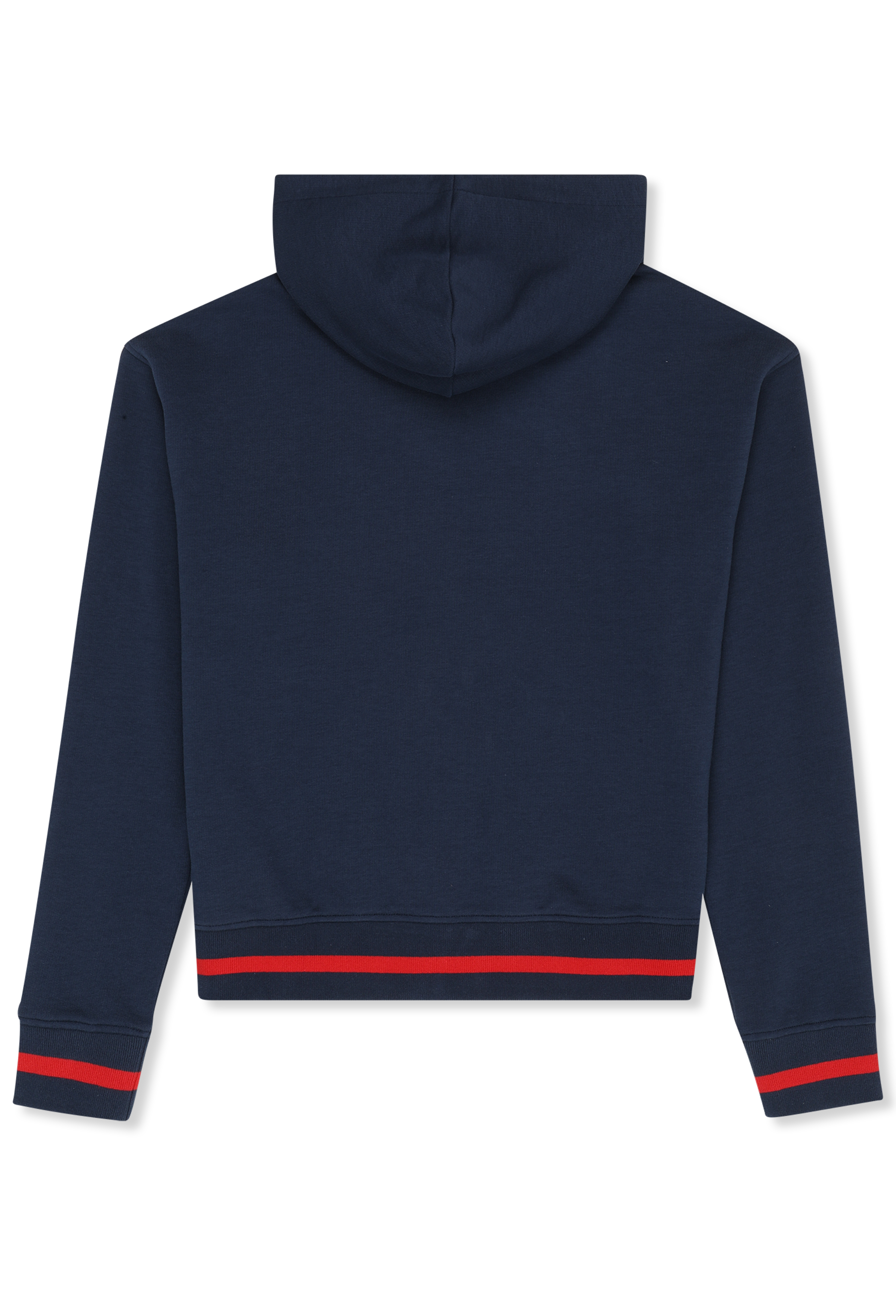 Hoodie À Imprimé Décontracté - Iris Noir