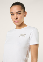 T-Shirt À Imprimé Slim - Blanc Éclatant