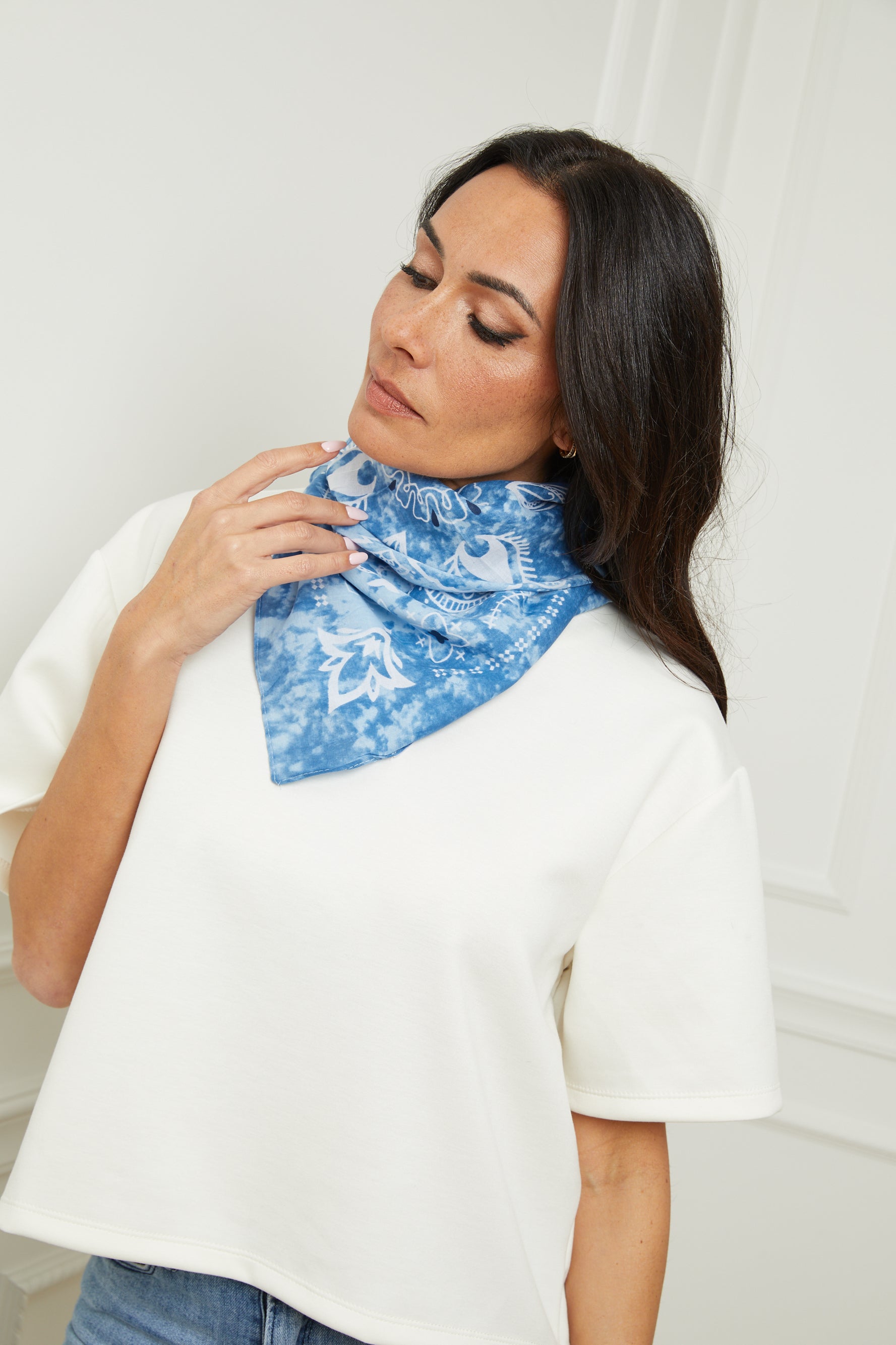Foulard Bonnie - Ciel