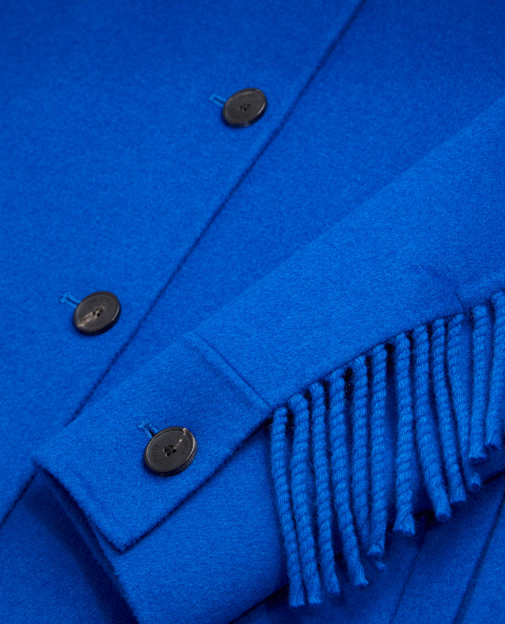 The Kooples - Veste En Laine - Bleu - Femme