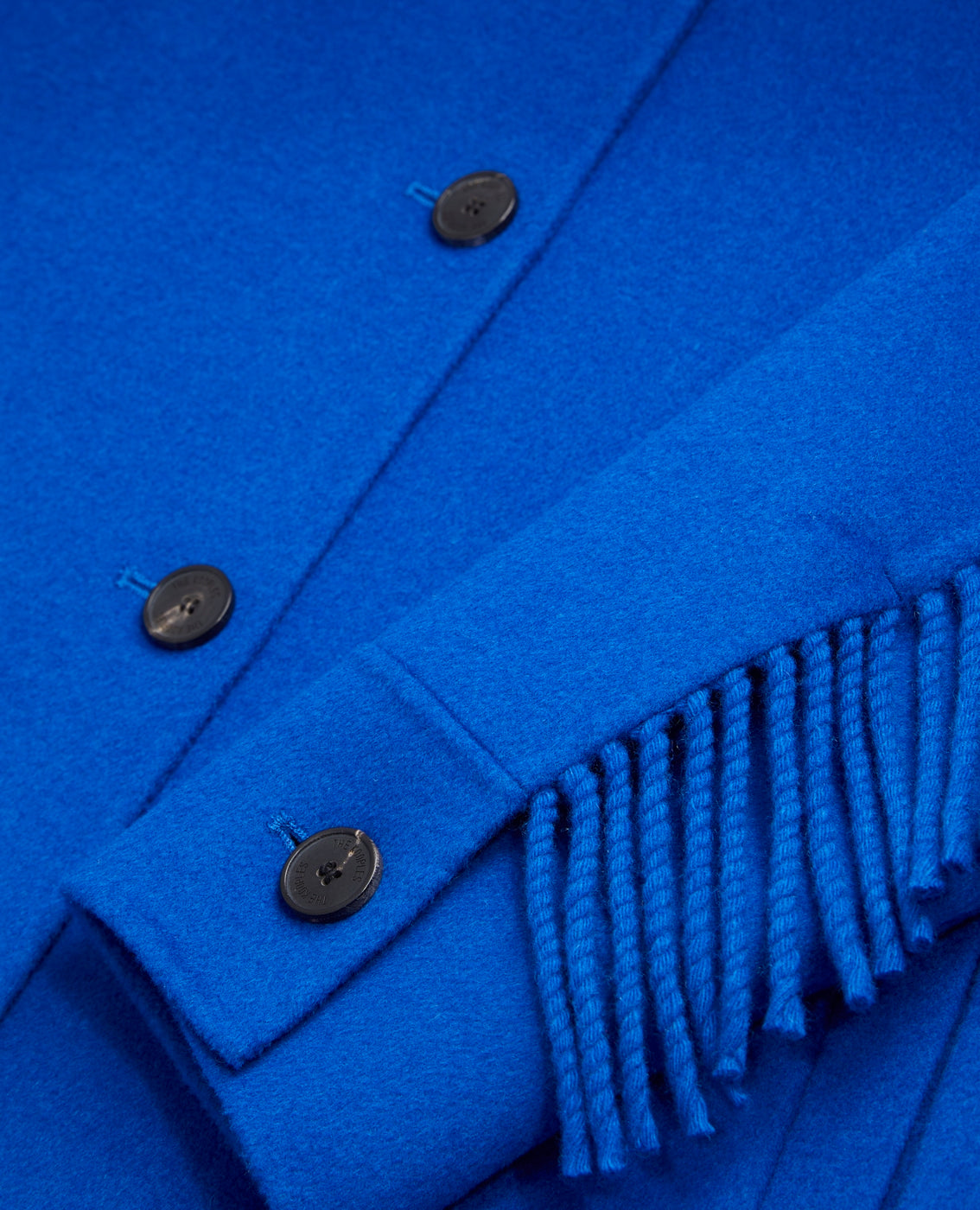 The Kooples - Veste En Laine - Bleu - Femme