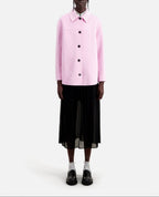 The Kooples - Chaqueta de Lana - Rosa - Mujer