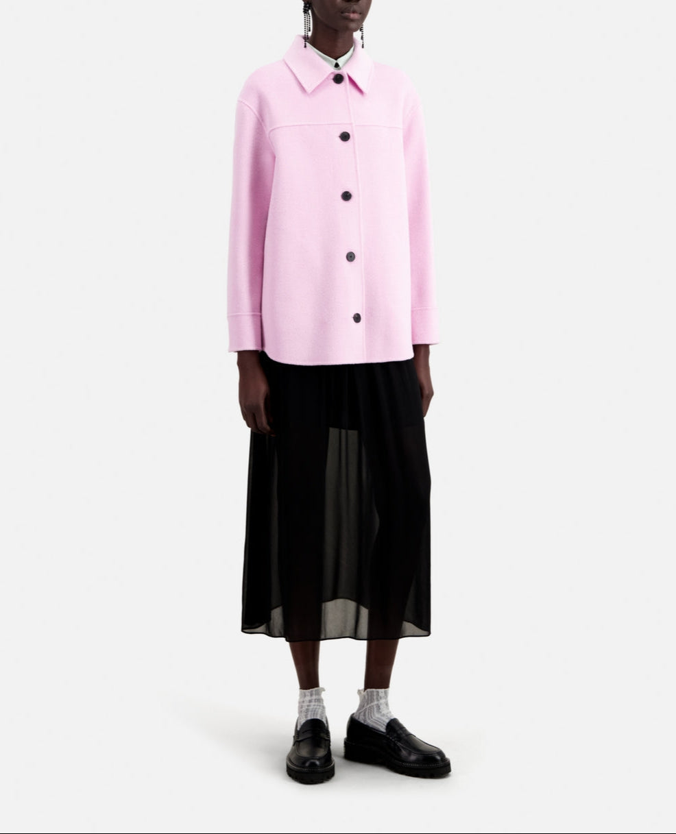 The Kooples - Chaqueta de Lana - Rosa - Mujer