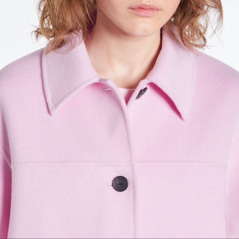 The Kooples - Chaqueta de Lana - Rosa - Mujer