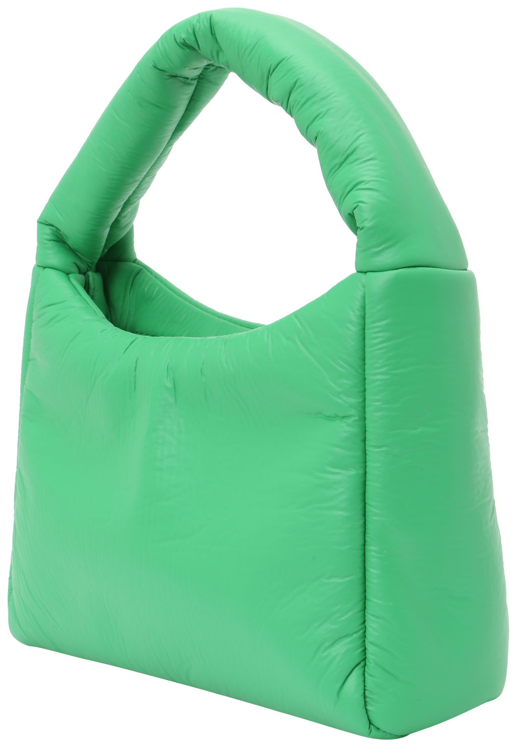 Bolso Tote Acolchado - Verde Brillante
